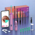 Nettoyant d'oreilles avec caméra, ensemble de bâtonnets d'oreilles HD, otoscope, chargement USB C, outil d'élimination du cérumen, cure-oreille, ensemble de nettoyage d'oreilles NK3