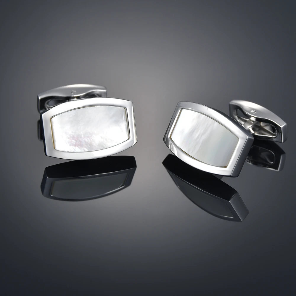 Nouveaux Boutons de Manchette de Luxe pour Hommes Marque de Bijoux Haut de Gamme Gemmes/Carrés/Couronne/Grille Chemises pour Hommes Boutons de Manchette