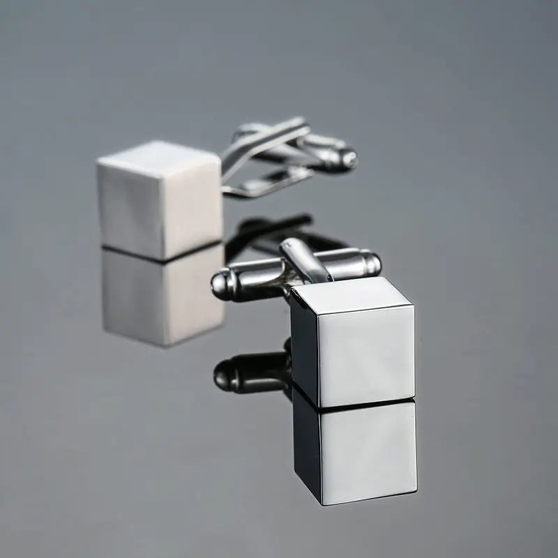 Boutons de manchette originaux de haute qualité pour hommes en cuivre, gravure laser, boutons de manchette de marque pour hommes, accessoires de costume, bijoux de mode