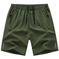 Sports Shorts Man Summer Ice Silk Beach Pants Casual Loose Thin Basketball Running Gym Clothing Shorts Sweat Wicking Hygroscopic