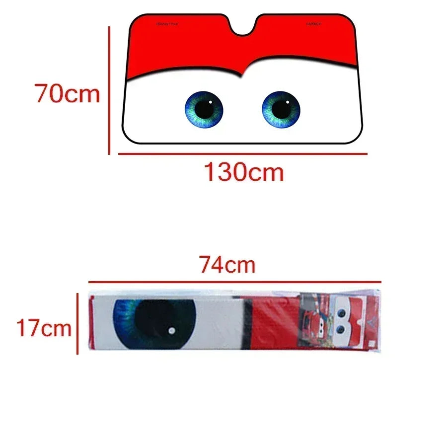Protection solaire de voiture 4 couleurs yeux pare-brise chauffant pare-soleil de voiture couverture de pare-brise pare-soleil automatique housses de voiture