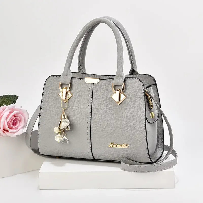 Nouveau sac à bandoulière pour femme, grande capacité, sac à main pour femme, sac à bandoulière en PU, sac seau portable, sacs messager pour dames, sacs cabas