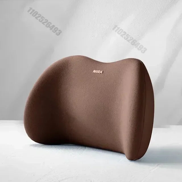 Support lombaire de voiture, protection de la taille, coton à mémoire de forme respirant, appui-tête universel toutes saisons, coussin de protection du cou