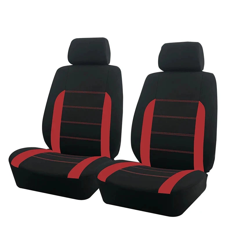 AUTO PLUS Housses de siège de voiture Taille universelle Adaptées à la plupart des voitures, SUV, camions, camionnettes Accessoires de voiture Housses de siège intérieures pour voiture Ensemble complet