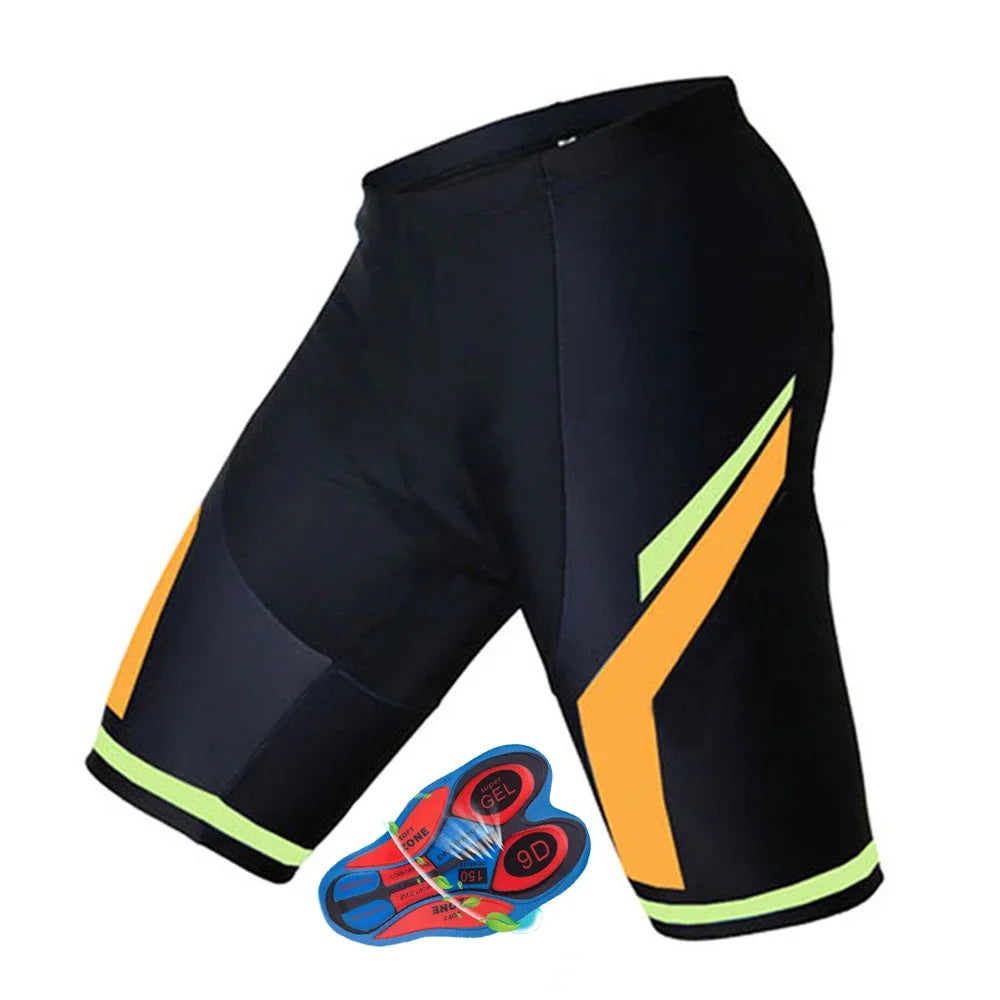 Nouveau cuissard cycliste homme été cuissard rembourré 9D cuissard vélo court pantalon cuissard VTT respirant