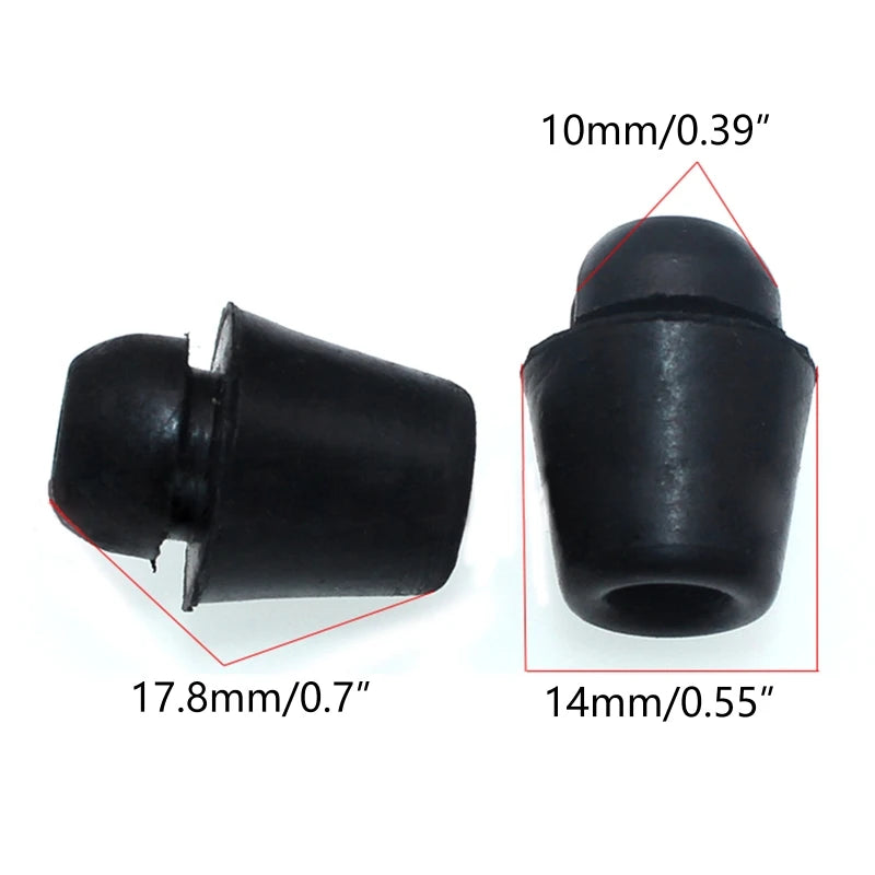 10x Joints d'amortissement en caoutchouc pour portière de voiture pour toutes les voitures X5 E53 Yaris Accessoires de voiture Tuning BMW F20